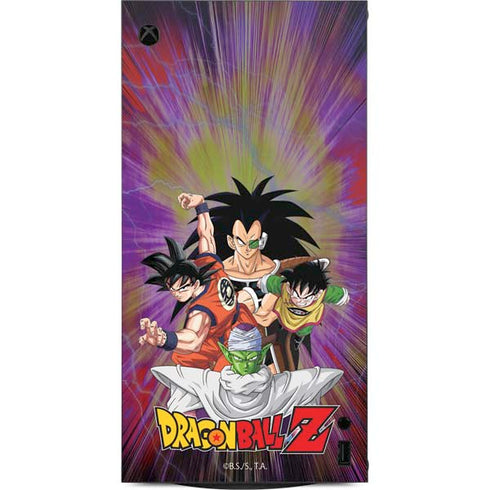 Dragon Ball Z Saiyan Saga XBox Series X Digital Edition Console Skin